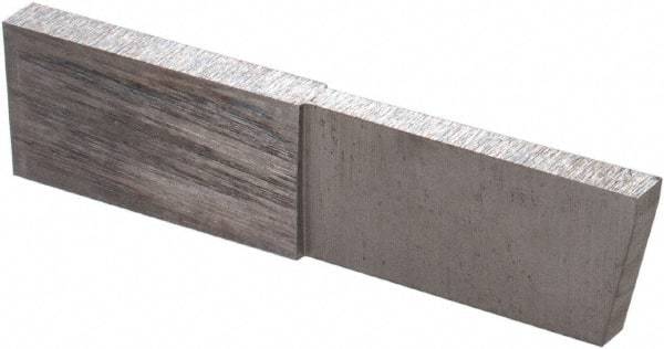 Thin Bit - SPT DM-2 Grade, 0.062" Cutting Width, Carbide Cutoff Insert - 0° Neutral Lead Angle, Uncoated - USA Tool & Supply