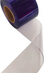 Aleco - Clear Replacement Vinyl Strip Standard Dock Curtain Strips - 24" Wide x 60' Long x 1/8" Thick, PVC - USA Tool & Supply