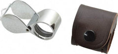 SPI - 20x Magnification, 53/64 Inch Lens Diameter, Triplet Lens Loupe - 1 Lens - USA Tool & Supply
