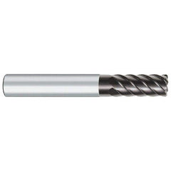 OSG - 12mm Diam 6 Flute Solid Carbide 0.5mm Corner Radius End Mill - USA Tool & Supply