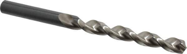 Walter-Titex - 11/16", 130° Point, Parabolic Flute, High Speed Steel Taper Length Drill Bit - Oxide Finish, 6-7/32" Flute Length, 9-31/64" OAL, Series A1522 - USA Tool & Supply