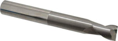 SGS - 3/4", 1" LOC, 3/4" Shank Diam, 6" OAL, 2 Flute, Solid Carbide Square End Mill - Single End, Uncoated, Spiral Flute, 35° Helix, Centercutting, Right Hand Cut, Right Hand Flute, Series 47E - USA Tool & Supply
