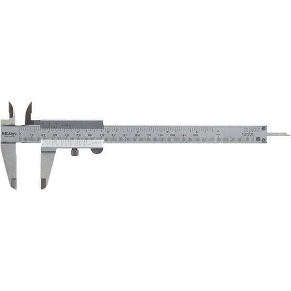 Mitutoyo - Vernier Calipers Minimum Measurement (mm): 0.00 Minimum Measurement (Decimal Inch): 0.0000 - USA Tool & Supply