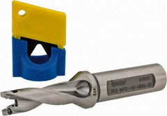 Iscar - 0.472" to 0.488" Diam, 3xD, 1.41" Max Depth, 5/8" Shank Diam, 3.98" OAL, Replaceable-Tip Drill - FCP, ICK, ICK-2M, ICM, ICP, iCP-2M Insert, 88494216 Toolholder, Series SumoCham - USA Tool & Supply