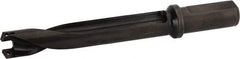 Allied Machine and Engineering - 24 to 25.78mm Diam, 5xD, 5-1/8" Max Depth, 1" Shank Diam, 8-13/16" OAL, Replaceable Tip Drill - Series 24 - USA Tool & Supply