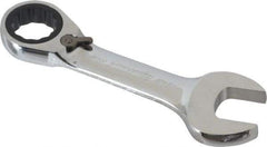 Blackhawk by Proto - 19mm 12 Point Combination Wrench - 15° Head Angle, 5-1/2" OAL, Steel, Chrome Finish - USA Tool & Supply