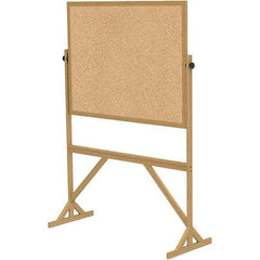 Ghent - Cork Bulletin Boards Style: Reversible Bulletin Board Color: Natural Cork - USA Tool & Supply