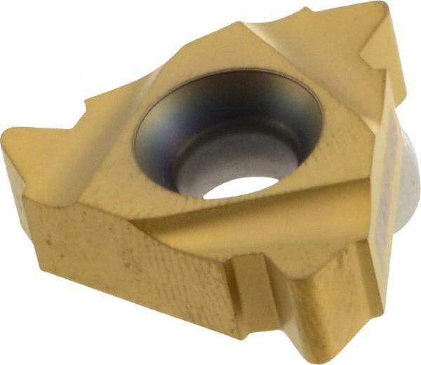 Seco - 27ER External Right Hand 4 API V 0.038R Laydown Threading Insert - Grade CP500, TiAlN/TiN Coated Carbide - USA Tool & Supply
