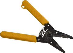 Ideal - 30 to 22 AWG Capacity Wire Stripper - 6" OAL, Plastic Cushion Handle - USA Tool & Supply