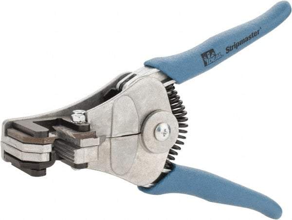 Ideal - 22 to 10 AWG Capacity Automatic Wire Stripper - 7" OAL, Plastic Cushion Handle - USA Tool & Supply