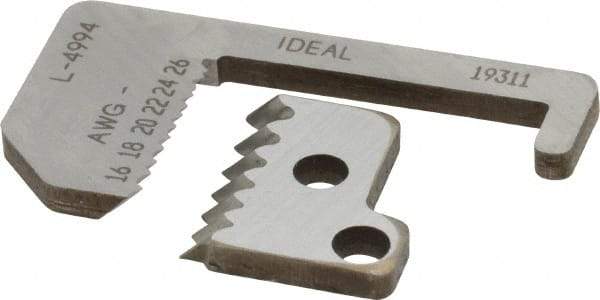 Ideal - 26 to 16 AWG Wire Gage Replacement Blade - USA Tool & Supply