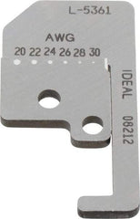 Ideal - 30 to 20 AWG Wire Gage Replacement Blade - USA Tool & Supply