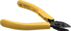 Lindstrom Tool - 5" OAL, 0.078" Capacity, Semi-Flush Diagonal Cutter - 5/8" Jaw Length, Tapered Head, Plastic Ergonomic Handle - USA Tool & Supply