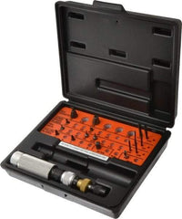 Apex - 18 Piece, 2 to 6-1/4 In/Lb, Torque Limiting Screwdriver Kit - 1/4" Drive, 20 In/oz Graduation - USA Tool & Supply