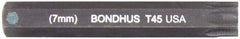 Bondhus - Star Hex Drive Bit - 2" OAL - USA Tool & Supply