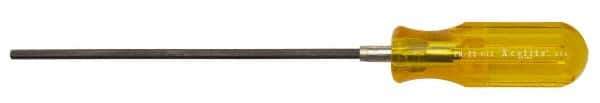 Xcelite - 5/32" Standard Hex Driver - 6" Bade Length, Standard Handle, 9-1/8" OAL - USA Tool & Supply