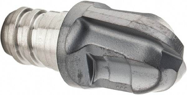 Iscar - MM HCR Grade IC908 Carbide Ball Nose Milling Tip Insert - TiAlN Finish, 2 Flutes, 5/16" Cutting Diam, 0.31" Depth of Cut, 0.39" Extension - USA Tool & Supply