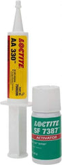 Loctite - 25 mL Aerosol Two Part Acrylic Adhesive - 5 min Working Time, Series 330 - USA Tool & Supply