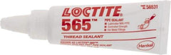 Loctite - 50 mL Tube White Pipe Sealant - 300°F Max Working Temp, For Threaded Metal Fittings - USA Tool & Supply