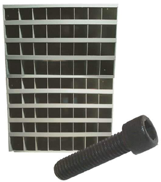 Value Collection - 5/16-18 UNC Hex Socket Drive, Socket Cap Screw - Alloy Steel, Black Oxide Finish, Partially Threaded, 2-1/2" Length Under Head - USA Tool & Supply