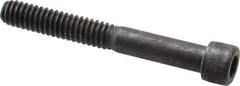 Value Collection - 3/8-16 UNC Hex Socket Drive, Socket Cap Screw - Alloy Steel, Black Oxide Finish, Partially Threaded, 3" Length Under Head - USA Tool & Supply