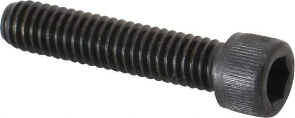 Value Collection - 5/16-18 UNC Hex Socket Drive, Socket Cap Screw - Alloy Steel, Black Oxide Finish, Partially Threaded, 1-1/2" Length Under Head - USA Tool & Supply