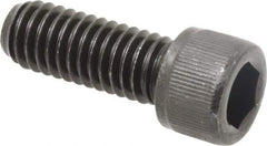 Value Collection - 3/8-16 UNC Hex Socket Drive, Socket Cap Screw - Alloy Steel, Black Oxide Finish, Fully Threaded, 1" Length Under Head - USA Tool & Supply
