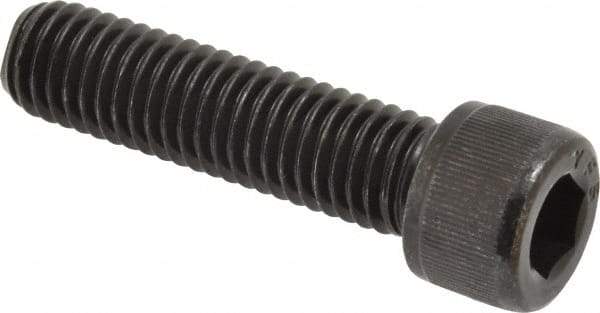 Value Collection - 1/2-13 UNC Hex Socket Drive, Socket Cap Screw - Alloy Steel, Black Oxide Finish, Fully Threaded, 2" Length Under Head - USA Tool & Supply