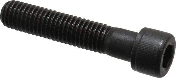 Value Collection - 1/2-13 UNC Hex Socket Drive, Socket Cap Screw - Alloy Steel, Black Oxide Finish, Partially Threaded, 2-1/2" Length Under Head - USA Tool & Supply