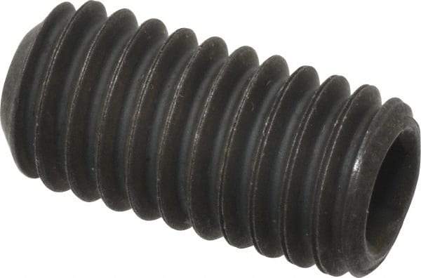 Value Collection - 3/8-16 UNC, 3/4" OAL, Cup Point Set Screw - Grade 8 Alloy Steel, 3/16" Key - USA Tool & Supply