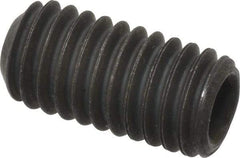 Value Collection - 3/8-16 UNC, 3/4" OAL, Cup Point Set Screw - Grade 8 Alloy Steel, 3/16" Key - USA Tool & Supply