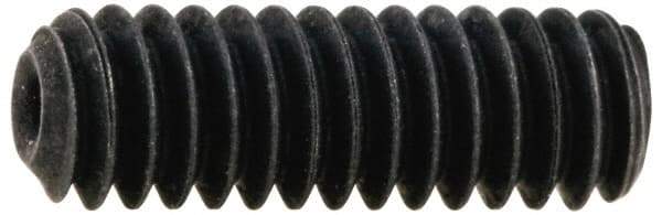 Value Collection - #10-24 UNC, 1/4" OAL, Cup Point Set Screw - Grade 8 Steel, 3/32" Key - USA Tool & Supply
