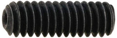 Value Collection - #10-24 UNC, 1/4" OAL, Cup Point Set Screw - Grade 8 Steel, 3/32" Key - USA Tool & Supply