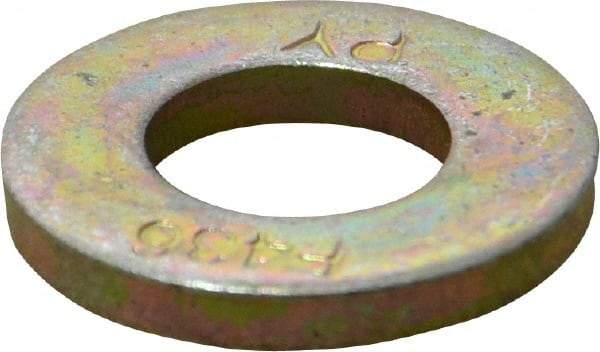 Value Collection - 1/2" Screw, Grade 8 Alloy Steel SAE Flat Washer - 17/32" ID x 1-1/16" OD, 3/32" Thick - USA Tool & Supply