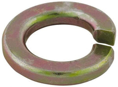 Value Collection - 7/16", 0.14" Thick Split Lock Washer - Alloy Steel, Uncoated, 0.443" Min ID, 0.455" Max ID, 0.647" Max OD - USA Tool & Supply