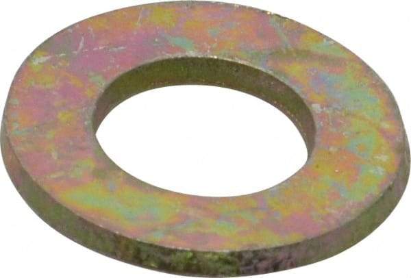 Made in USA - 5/16" Screw, Grade 8 Alloy Steel SAE Flat Washer - 11/32" ID x 11/16" OD, 1/16" Thick - USA Tool & Supply