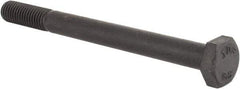 Value Collection - M10x1.50mm Metric Coarse, 110mm Length Under Head Hex Head Cap Screw - Partially Threaded, Grade 8.8 Steel, Uncoated, 17mm Hex - USA Tool & Supply