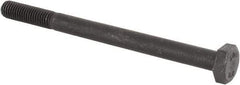 Value Collection - M10x1.50mm Metric Coarse, 130mm Length Under Head Hex Head Cap Screw - Partially Threaded, Grade 8.8 Steel, Uncoated, 17mm Hex - USA Tool & Supply
