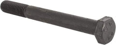 Value Collection - M12x1.75mm Metric Coarse, 110mm Length Under Head Hex Head Cap Screw - Partially Threaded, Grade 8.8 Steel, Uncoated, 19mm Hex - USA Tool & Supply