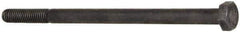 Value Collection - M8x1.25mm Metric Coarse, 130mm Length Under Head Hex Head Cap Screw - Partially Threaded, Grade 8.8 Steel, Uncoated, 13mm Hex - USA Tool & Supply