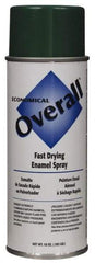 Rust-Oleum - Green, Gloss, Enamel Spray Paint - 5 to 8 Sq Ft per Can, 10 oz Container - USA Tool & Supply