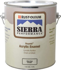 Rust-Oleum - 1 Gal Clear Gloss Finish Metal Coating - <0 gL VOC Compliance - USA Tool & Supply