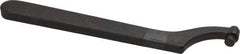 Martin Tools - 1-3/4" Capacity, Pin Spanner Wrench - 5-1/2" OAL, 3/16" Hook Pin Height - USA Tool & Supply