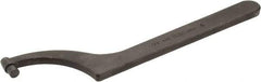 Martin Tools - 6" Capacity, Pin Spanner Wrench - 14" OAL, 9/16" Hook Pin Height - USA Tool & Supply