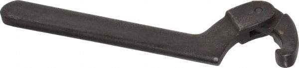 Martin Tools - 1-1/4" to 3" Capacity, Adjustable Hook Spanner Wrench - 8-1/8" OAL, 5/32" Hook Pin Height - USA Tool & Supply