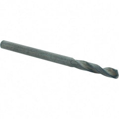 Guhring - 3.15mm 130° Spiral Flute Cobalt Screw Machine Drill Bit - Oxide Finish, Right Hand Cut, 18mm Flute Length, 49mm OAL, Standard Point, Straight Shank - USA Tool & Supply