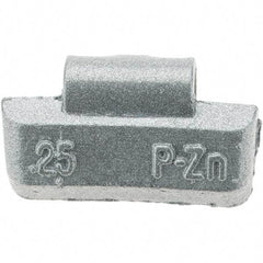 Perfect Equipment - 0.25 oz P Wheel Weight - Zinc, For Use with Automotive & Light Trucks - USA Tool & Supply