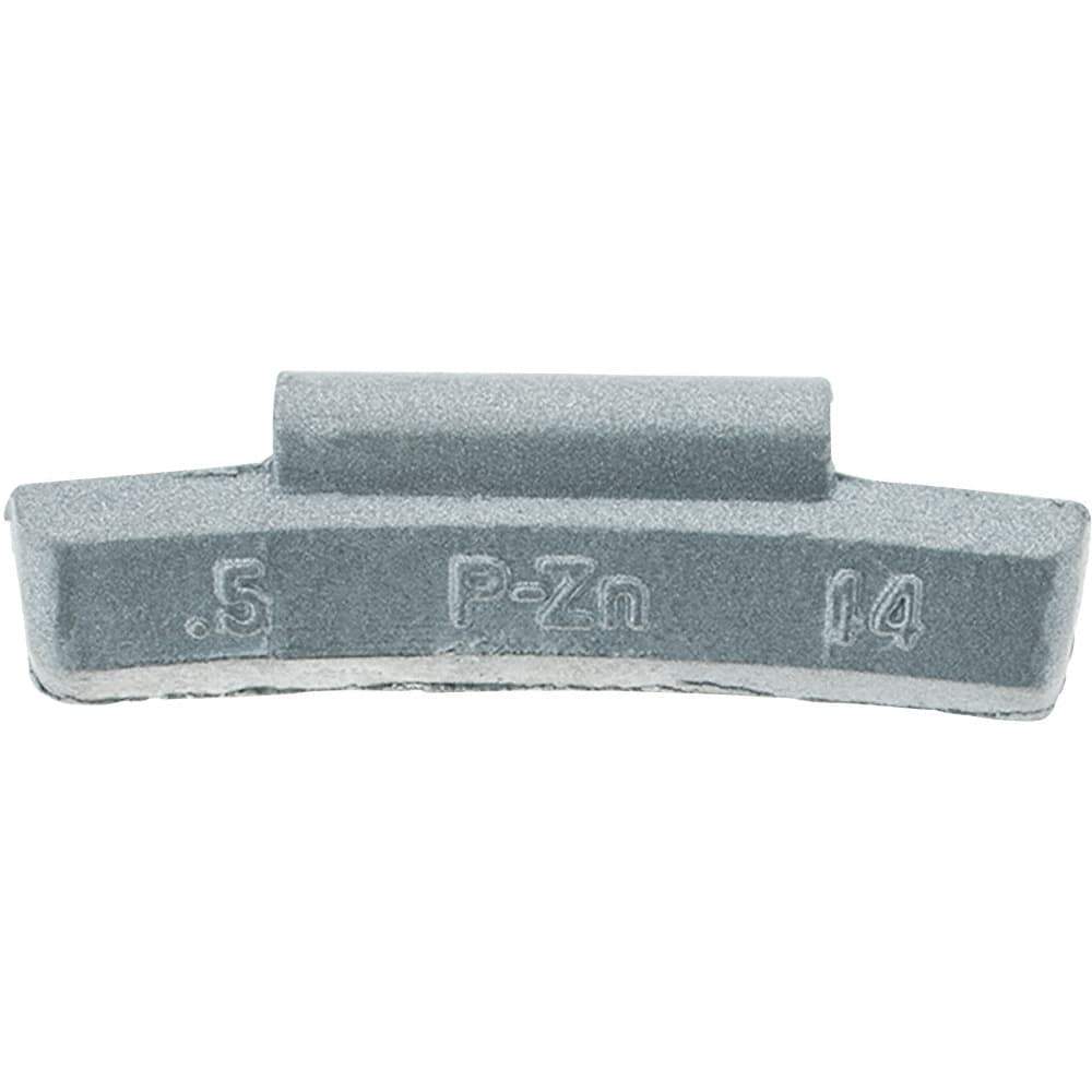 Perfect Equipment - 0.5 oz P Wheel Weight - Zinc, For Use with Automotive & Light Trucks - USA Tool & Supply