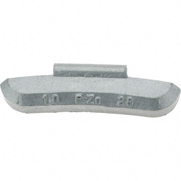 Perfect Equipment - 1 oz P Wheel Weight - Zinc, For Use with Automotive & Light Trucks - USA Tool & Supply