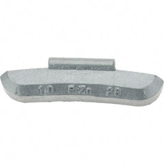 Perfect Equipment - 1 oz P Wheel Weight - Zinc, For Use with Automotive & Light Trucks - USA Tool & Supply